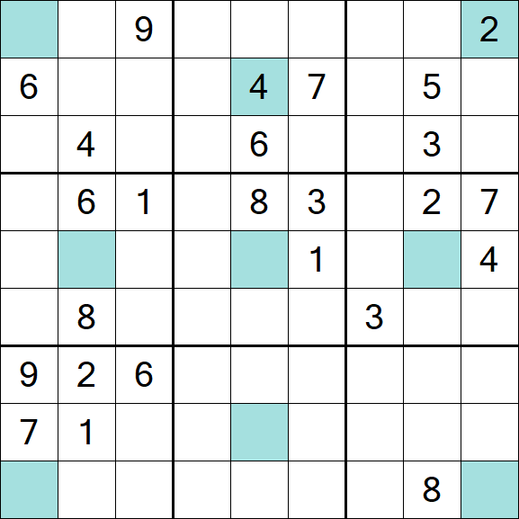 Girandola Sudoku - Hard