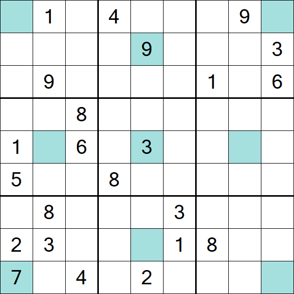 Girandola Sudoku - Difícil