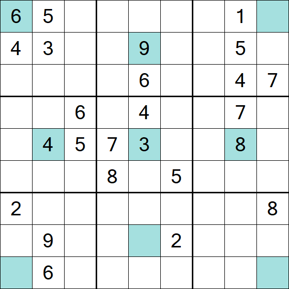 Girandola Sudoku - Difícil