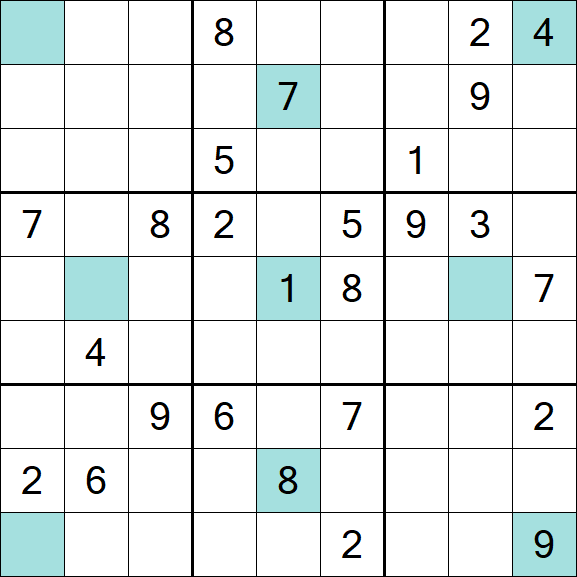 Girandola Sudoku - Difficile