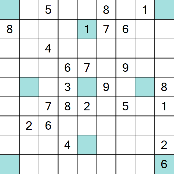 Girandola Sudoku - Difícil