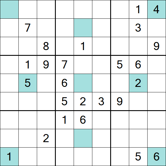 Girandola Sudoku - Difícil