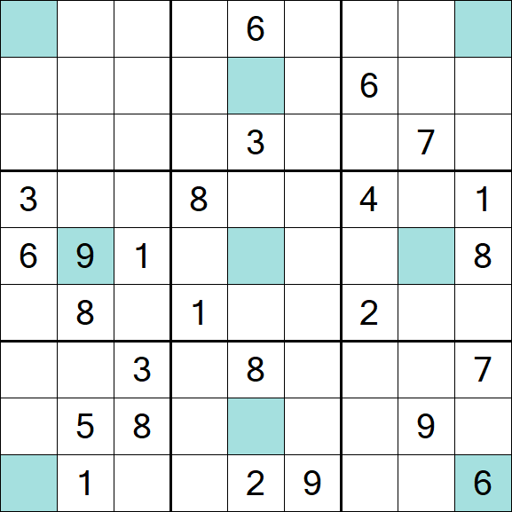 Girandola Sudoku - Schwierig