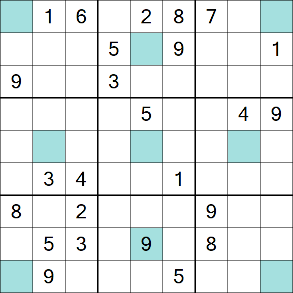 Girandola Sudoku - Schwierig