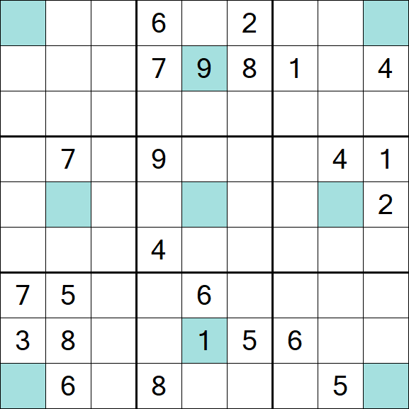 Girandola Sudoku - Schwierig