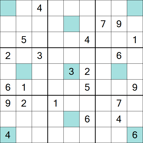 Girandola Sudoku - Schwierig