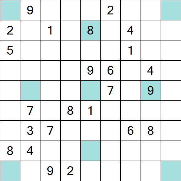 Girandola Sudoku - Difficile