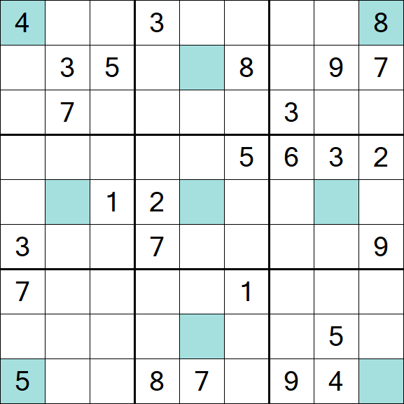 Girandola Sudoku - Hard