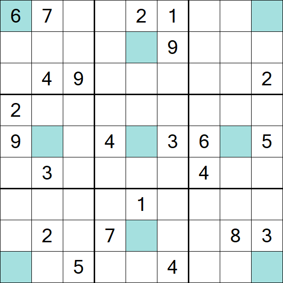 Girandola Sudoku - Hard