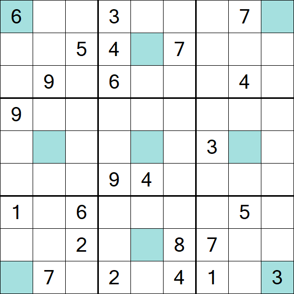 Girandola Sudoku - Difficile
