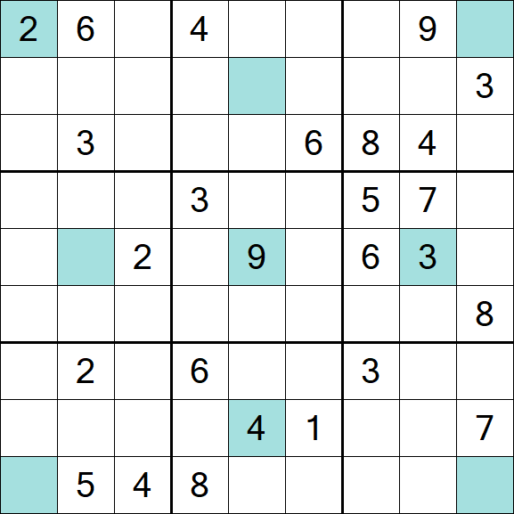 Girandola Sudoku - Difícil