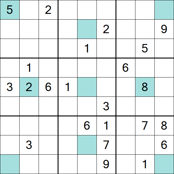 Girandola Sudoku - Schwierig