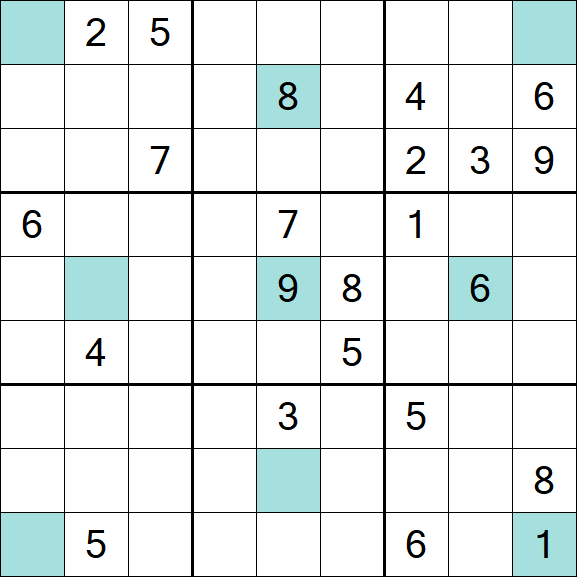 Girandola Sudoku - Difícil