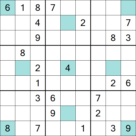 Girandola Sudoku - Difícil