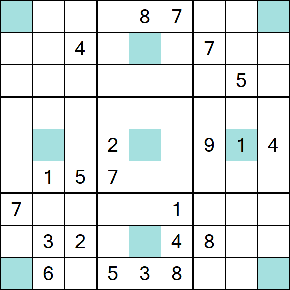 Girandola Sudoku - Difícil