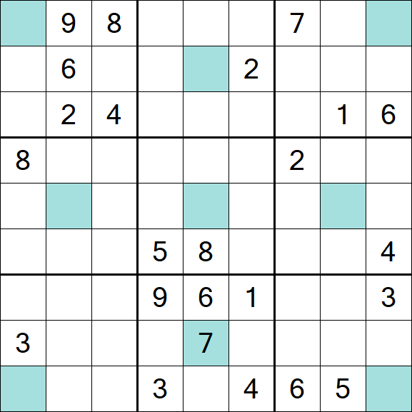 Girandola Sudoku - Difficile