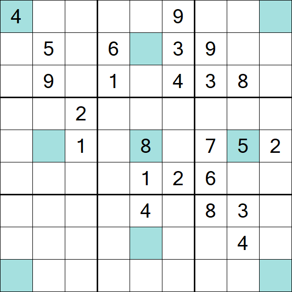 Girandola Sudoku - Difficile