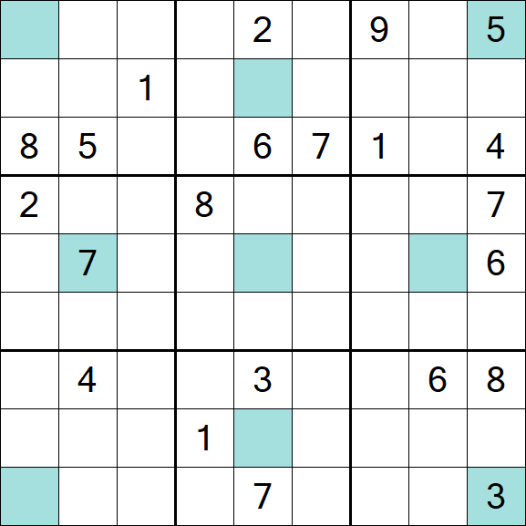Girandola Sudoku - Difícil