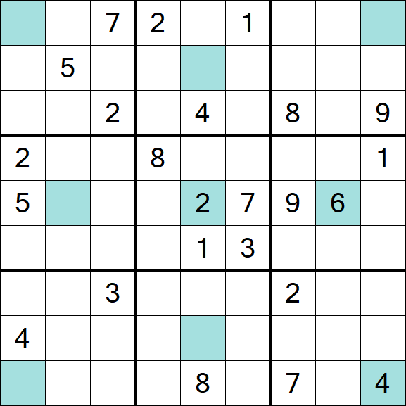 Girandola Sudoku - Difficile
