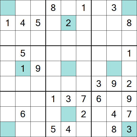 Girandola Sudoku - Difficile