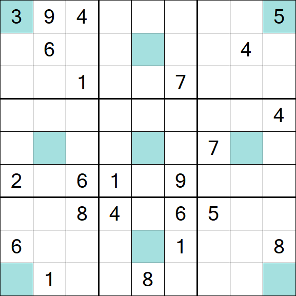 Girandola Sudoku - Hard
