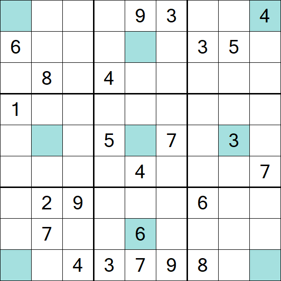 Girandola Sudoku - Difficile