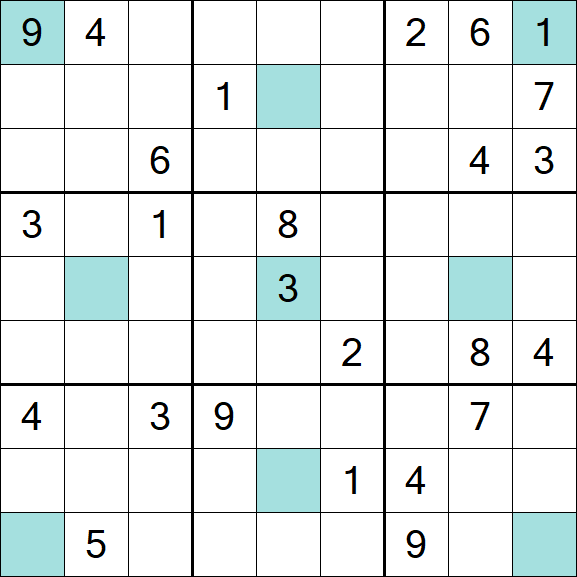Girandola Sudoku - Difficile