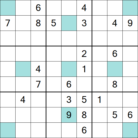 Girandola Sudoku - Difficile