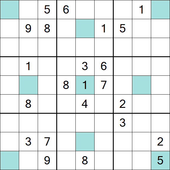 Girandola Sudoku - Difficile