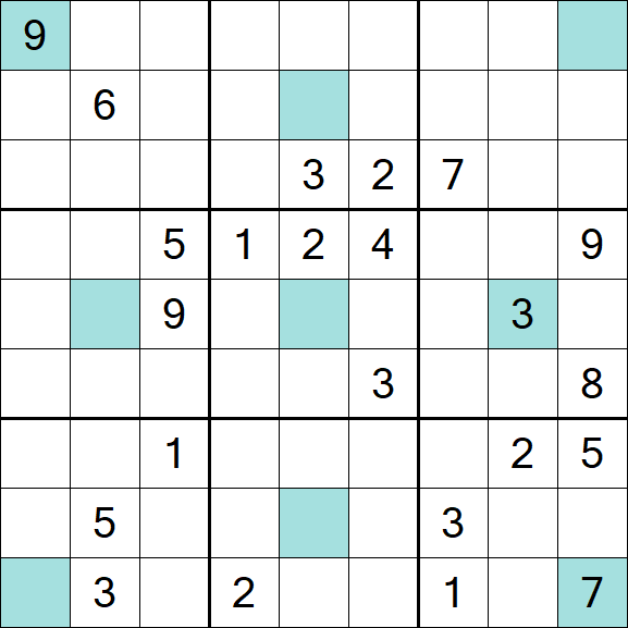 Girandola Sudoku - Difícil