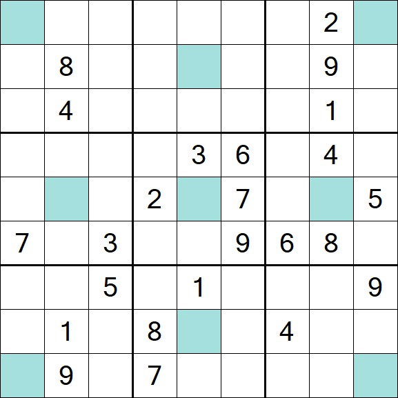 Girandola Sudoku - Difícil