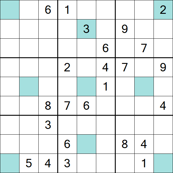 Girandola Sudoku - Difícil