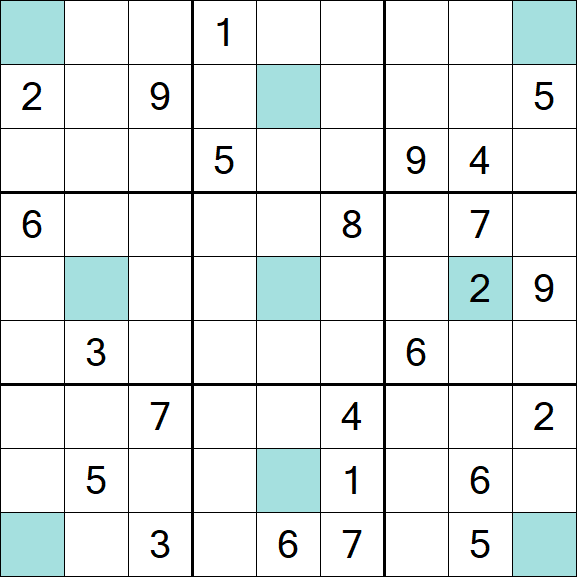 Girandola Sudoku - Difficile