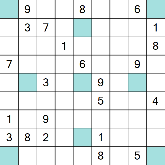 Girandola Sudoku - Difficile