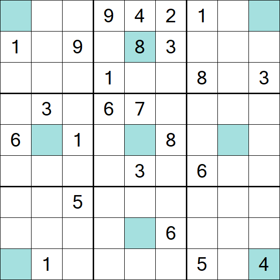 Girandola Sudoku - Difficile