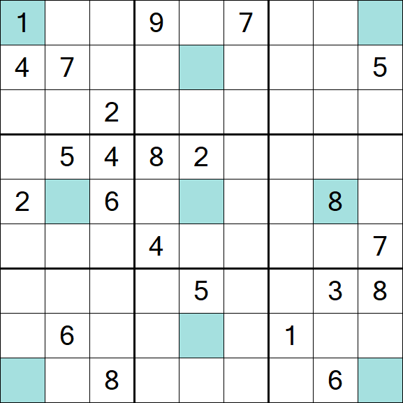 Girandola Sudoku - Difficile