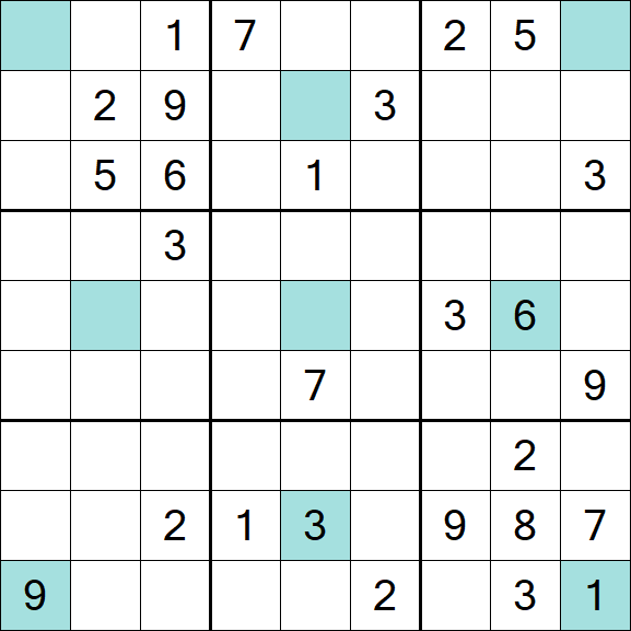 Girandola Sudoku - Difficile