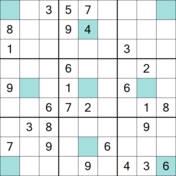 Girandola Sudoku - Difficile