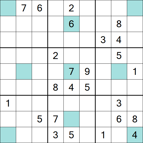 Girandola Sudoku - Schwierig