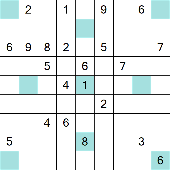 Girandola Sudoku - Difícil