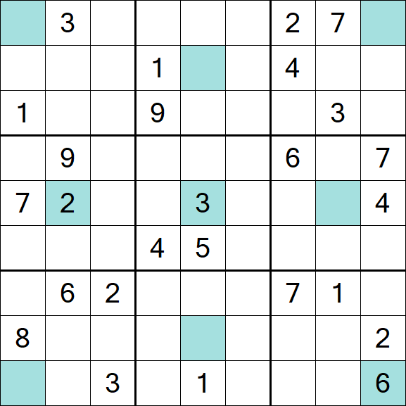 Girandola Sudoku - Difícil