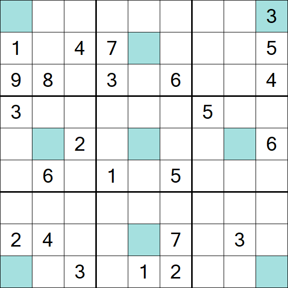 Girandola Sudoku - Difícil