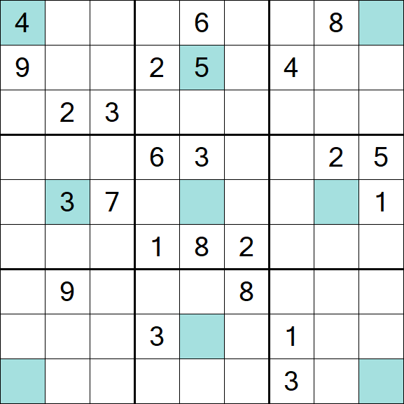 Girandola Sudoku - Difficile