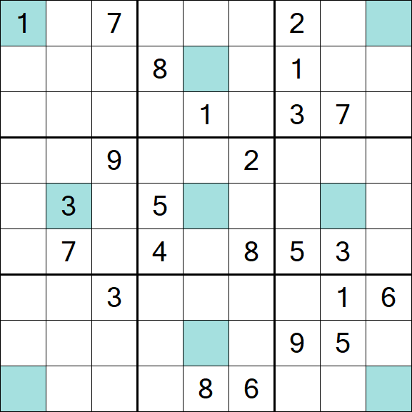 Girandola Sudoku - Difficile