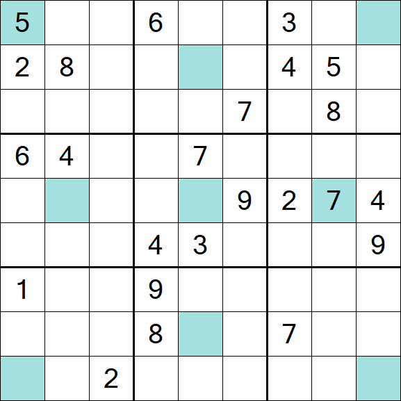 Girandola Sudoku - Difficile