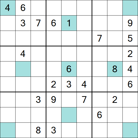 Girandola Sudoku - Difficile