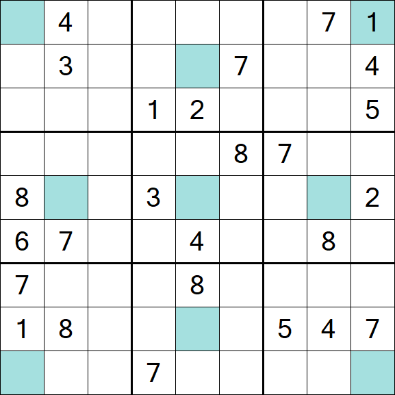Girandola Sudoku - Hard