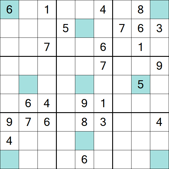 Girandola Sudoku - Difficile