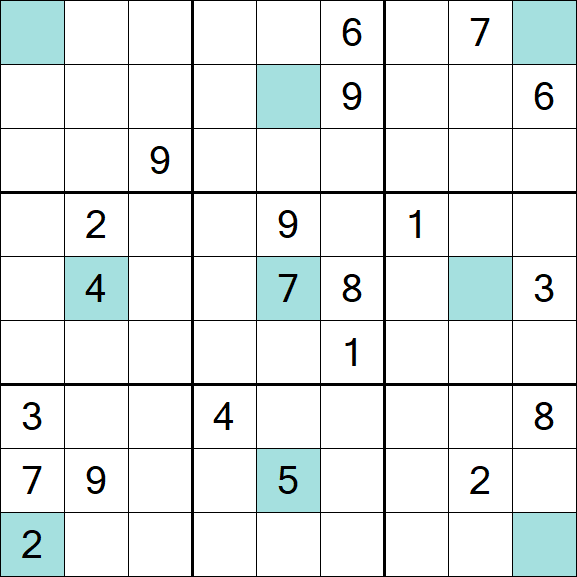 Girandola Sudoku - Schwierig