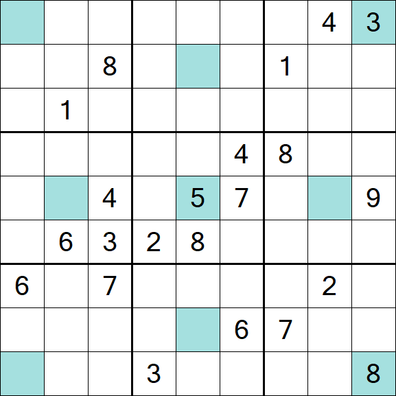 Girandola Sudoku - Difícil